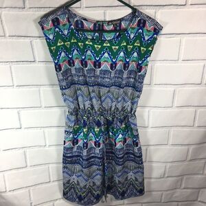 BeBop Womens Summer Dress - Geometric SZ M